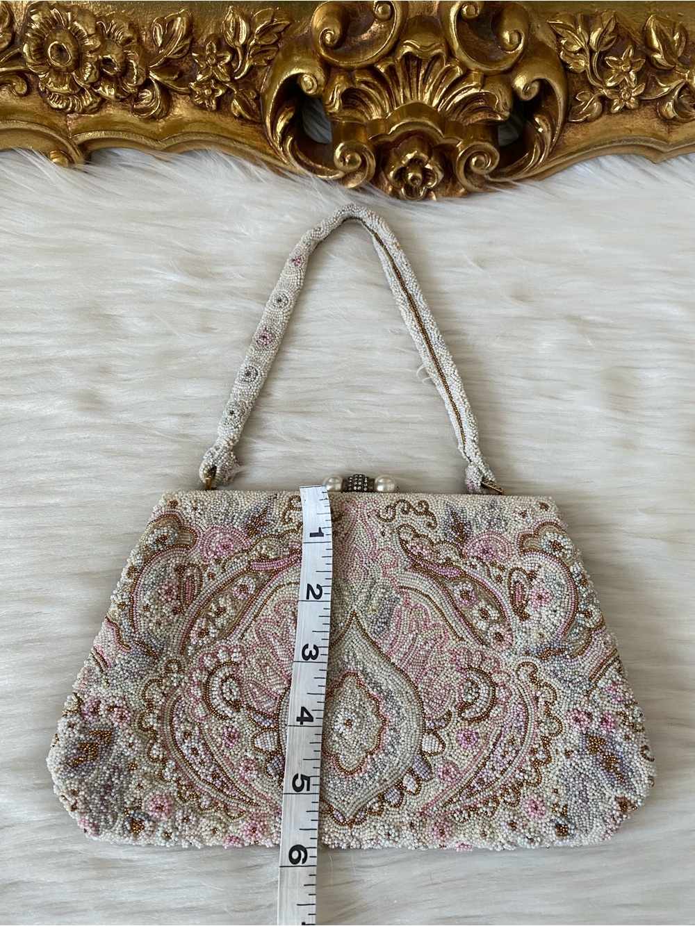 Ed B Robinson Beaded 1950’s Handbag - Picture 13 of 14